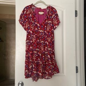 Anthropologie Robin tiered dress